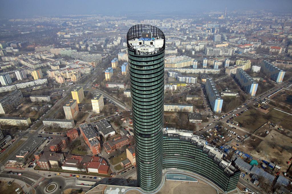 Апартаменты Platinum Sky Вроцлав Экстерьер фото